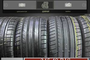 Шины БУ 245 40 R 18 Dunlop Sp sportmaxx gt Резина лето