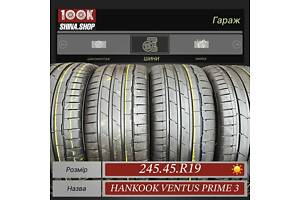 Шины БУ 245 45 R 19 Hankook Ventus Prime 3 Резина комплект