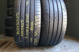 Літні вживані шини 245/45 R18 Goodyear