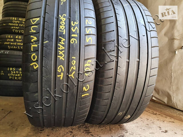 Шины бу 255/40 R21 Dunlop