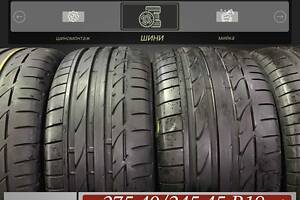 Шины БУ 275 40 245 45 R 19 Bridgestone Potenza S001 Резина лето