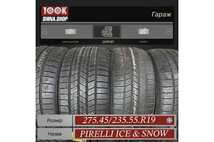 Шины БУ 275 45 235 55 R 19 Taycan Pirelli Ice and snow Разноширокие