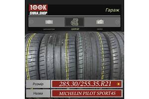 Шины БУ 285 30 255 35 R 21 Michelin Pilot Sport 4 S Резина лето