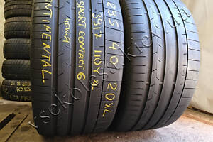 Шины бу 295/40 R20 Continental