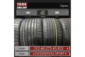 Шины БУ 315 40 275 45 R 21 Continental Premium Contact 6 Резина лето