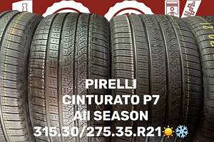 Шини БУ Panamera 315 30/275 35 R 21 pirelli p7 all season