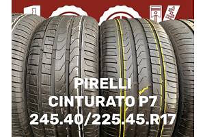 Шины Бу Pirelli cinturato p7 245 40 225 45 R 17 7.5-8мм 18-20 год