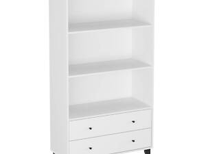 Книжкова шафа Компаніт КШ-26 Німфея альба 90х40х170 см