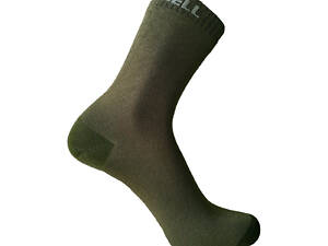 Шкарпетки водонепроникні Dexshell Ultra Thin Crew OG, р-р L, хакі