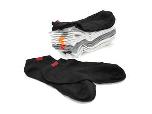 Носки мужские укороченные, 75% искусственное волокно, 10 пар