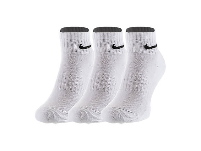 Шкарпетки Nike U EVERYDAY CSH ANKL 3PR 132 SX7667-100 - Фото 1