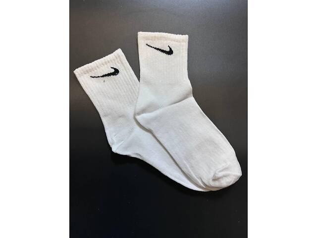 Шкарпетки Nike White 1 пара. 41-45 one size - Фото 1