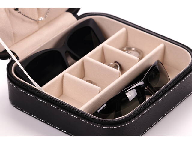 Шкатулка для хранения очков Salvadore SJ/6190.BL Черный - Фото 5