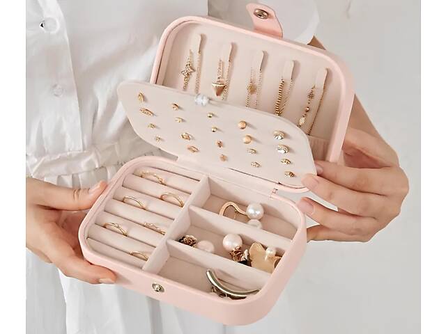 Шкатулка для ювелирных изделий RESTEQ, Коробка для сережек, колец, Многофункциональная шкатулка для украшений - Фото 1