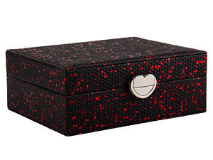 Скринька-трансформер для прикрас екошкіра Black-Li Lefard