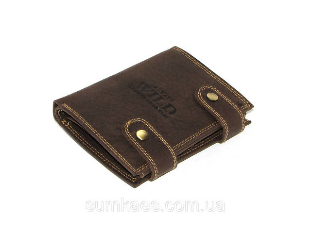 Шкіряний гаманець Always Wild 2901-BIC темно-коричневий - Фото 2