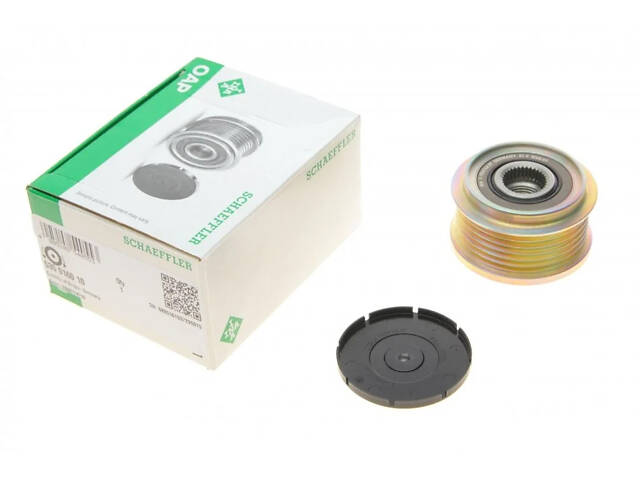 Шків генератора INA 535 0160 10 Peugeot Boxer; Ford Transit; Fiat Ducato; Citroen Jumper 77364082, 1638094880, 2073237 - Фото 1