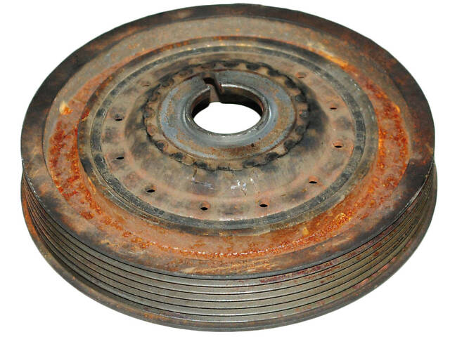 Шкив коленвала 6 ручейков 1.5DCI 8V 123033245R RENAULT Megane III 09-16, Logan 04-13, Sandero 07-13; MERCEDES-BENZ A-Cla - Фото NaN