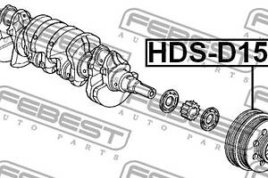 Шкив коленвала D13B/D15B/ZC HONDA CRX (EH, EG) / HONDA CIVIC (EJ, EK) 1988-2001 г.