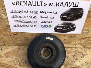 Шків колінвала демпферний 1.5 dci Renault Laguna 3 Megane 3 Scenic 3 (рено лагуна меган сценік ІІІ)