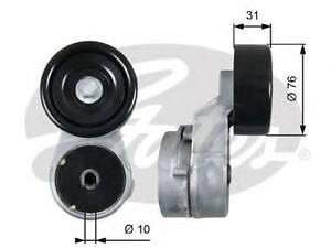 Шків натяжний GATES T39210 на HYUNDAI SOLARIS IV (RB)