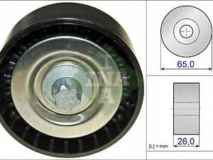 Шків привідного паса INA 532057010 на MERCEDES-BENZ CLS (C218)