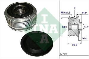 Шкив приводного ремня Mercedes A-Class 2004-2012 INA 535 0129 10