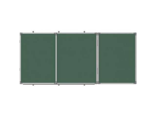 Шкільна дошка Сектор магнітно-крейдова, 300х100 см (К3010) - Фото 3