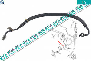 Шланг / патрубок гидроусилителя руля ( трубка високого давления ГУРа 7D1422893D VW / ВОЛЬКС ВАГЕН TRANSPORTER IV 1990-