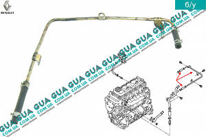 Шланг/патрубок системи охолодження (трубка) 7701058096 Renault/РЕНО MASCOTT 2004-2010/МАСКОТ 04-10, Renault/РЕН