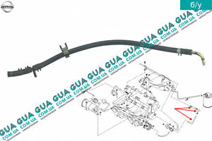 Шланг/патрубок вакуумної системи ( трубка ) 223209F602 Nissan/НІССАН ALMERA N16/АЛЬМЕРА Н16