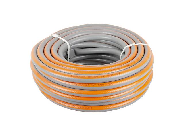Шланг для полива MASTERTOOL 'MURAVA' 3/4' 25 м серый 92-1062