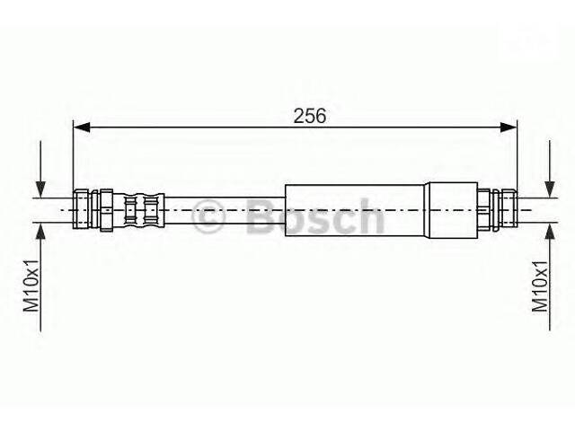 Шланг тормозной BOSCH 1987476284 на VW GOLF PLUS (5M1, 521)