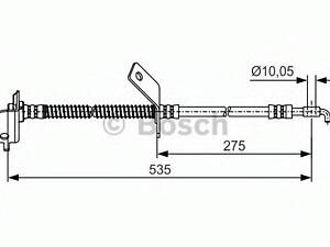 Шланг тормозной BOSCH 1987481415 на HYUNDAI i30 CW (FD)