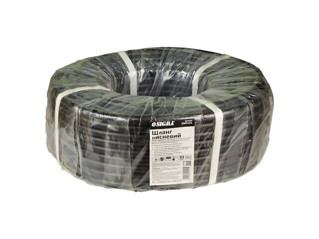Кисневий шланг у бухті Ø6.3×13мм 50м (III клас) SIGMA (2905121) - Фото 3