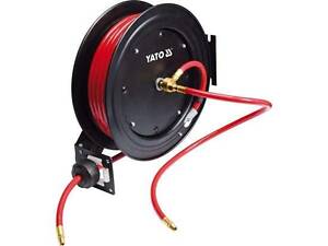 Шланг пневматичний ПВХ на котушці 1/4 Ø-9.5мм х 15 м 20 Bar YATO YT-24250