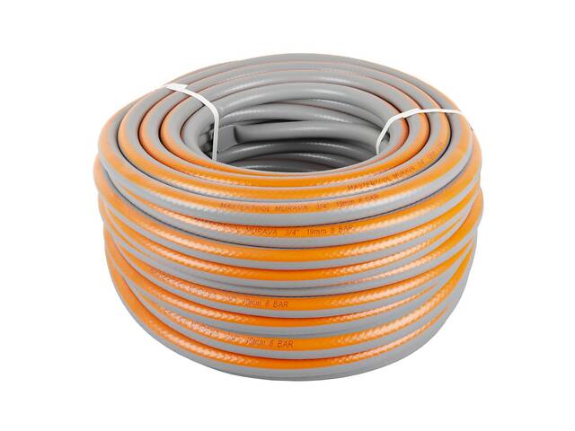 Шланг садовый для полива MASTERTOOL GM MURAVA 3/4 50 м серый (92-1064)