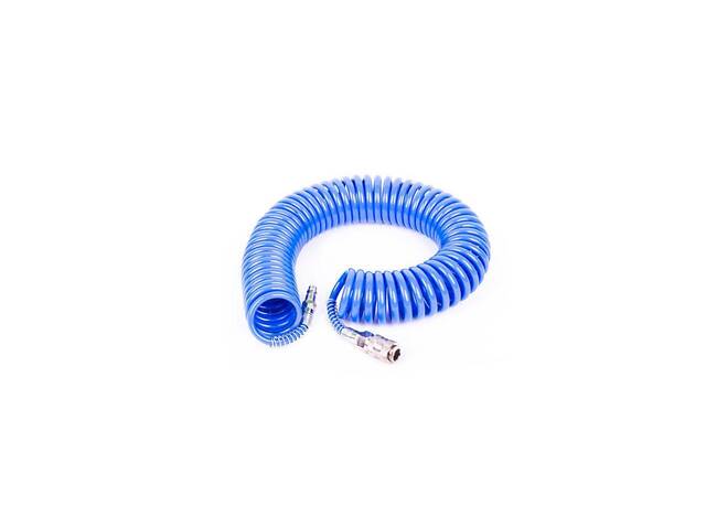 Шланг спиральный Intertool - 10 м 5,5 х 8 мм полиуретановый - Фото 2
