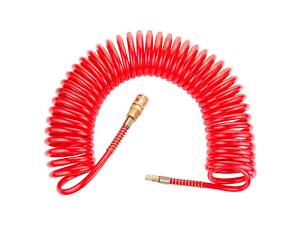 Шланг спіральний поліуретановий (PU) армований 10м 6.5×10мм REFINE (7013471)