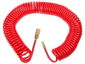 Шланг спіральний поліуретановий (PU) армований 15м 5.5×8мм REFINE (7013431)