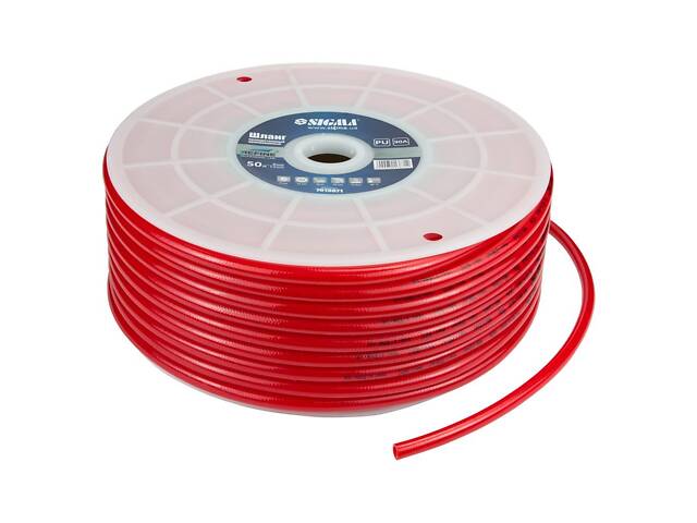 Шланг в бухте полиуретановый (PU) армированный 50м 8×12мм REFINE (7013671) - Фото 2