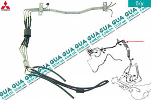 Шланги/патрубки вакуумної системи переднього моста ( трубки ) MR430368 Mitsubishi/МИТСУБИСИ PAJERO III 2000-2006/ПА