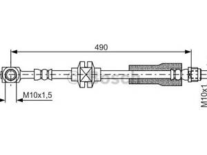 Шлангопровод на 9-5, Insignia A, Malibu