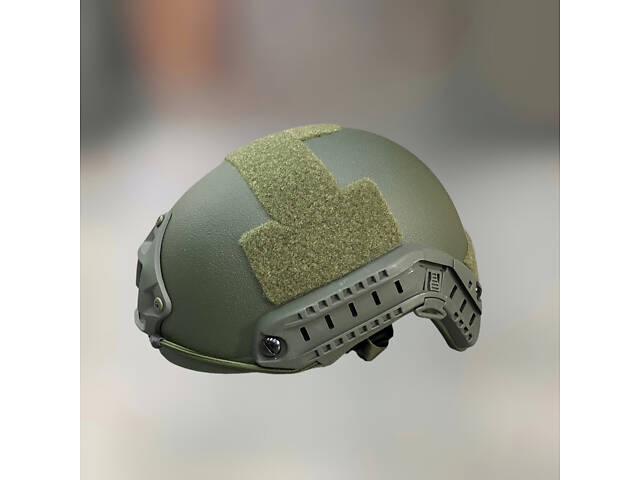 Шлем баллистический FAST ARAMID, NIJ IIIa, с улучшенным креплением Wendy, размер L, цвет Олива, 1.6 кг - Фото 1