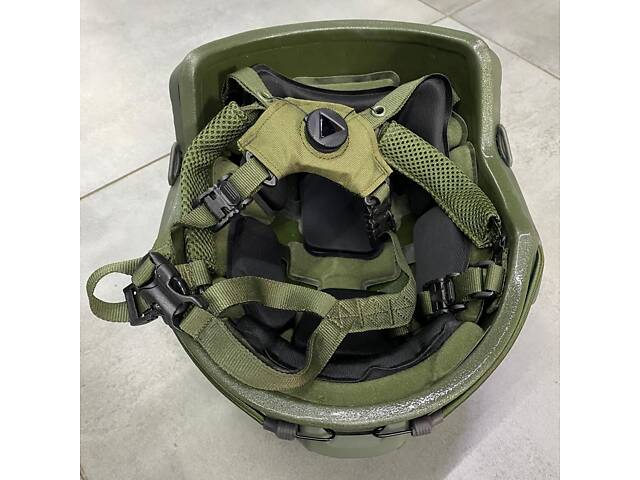 Шлем баллистический FAST ARAMID, NIJ IIIa, с улучшенным креплением Wendy, размер L, цвет Олива, 1.6 кг - Фото 6