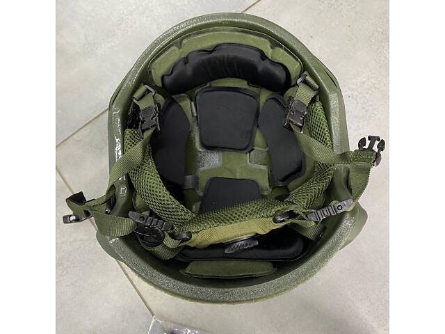 Шлем баллистический FAST ARAMID, NIJ IIIa, с улучшенным креплением Wendy, размер L, цвет Олива, 1.6 кг - Фото 8