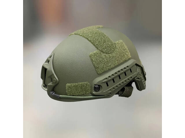 Шлем баллистический FAST PE, NIJ IIIa, с улучшенным креплением Wendy, размер L, цвет Олива, 1.45 кг, бронешлем - Фото 1