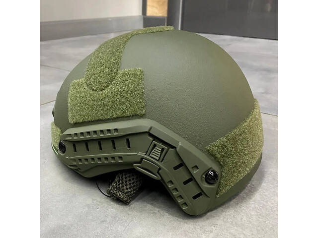 Шлем баллистический FAST PE, NIJ IIIa, с улучшенным креплением Wendy, размер L, цвет Олива, 1.45 кг, бронешлем - Фото 6