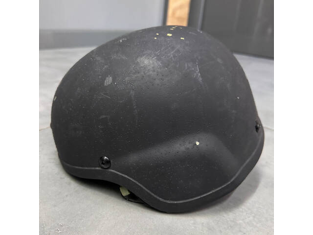 Шлем баллистический Арамид Черный ACH PTH-IIIA, M (56) с креплением Wendy, Б/У - Фото 2