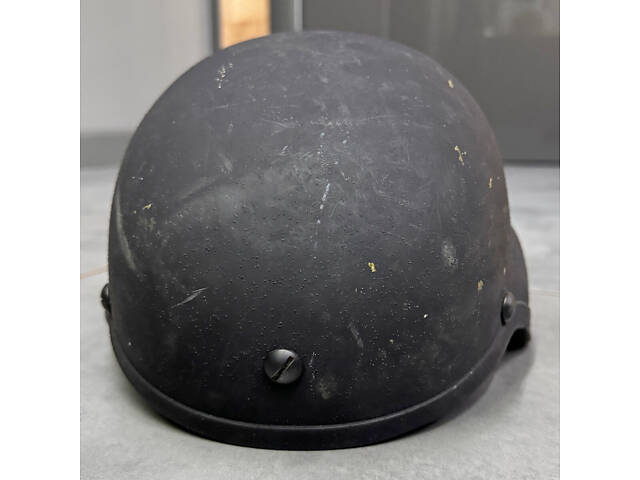 Шолом балістичний Арамід Чорний ACH PTH-IIIA, S (54) з оригінальним кріпленням, Вживаний - Фото 4
